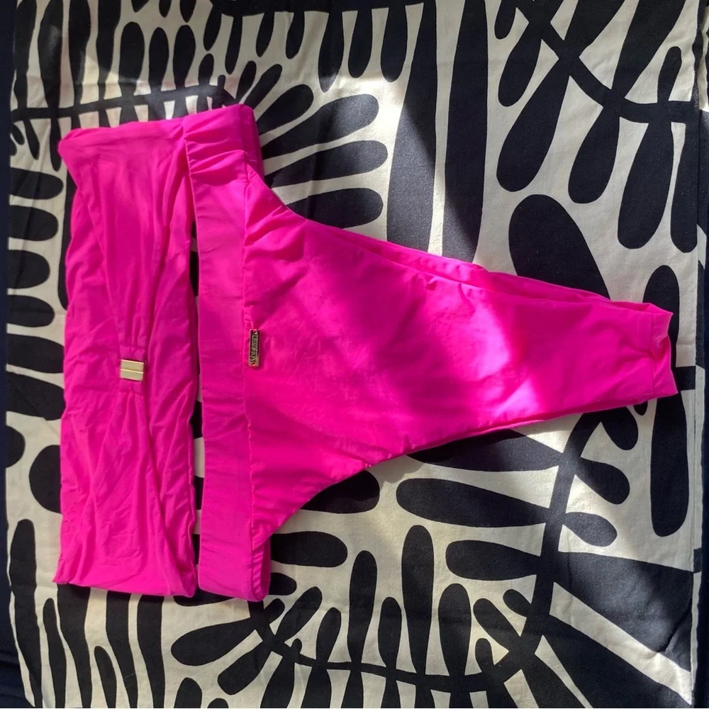 Meshki Vibrant Pink bikini set size M - Picture 3 of 5